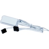 Lian Li UNI FAN SL120 LCD Wireless Reverse 3er-Pack inkl. Controller, Gehäuselüfter weiß, 124.5 mm