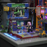 Lumibricks Cyberpunk Neoncity Gamestack, Konstruktionsspielzeug 