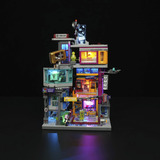 Lumibricks Cyberpunk Neoncity Gamestack, Konstruktionsspielzeug 