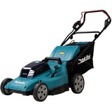 Makita Akku-Rasenmäher DLM480CT2, 36Volt (2x18Volt) blau/schwarz, 2x Li-Ionen Akku 5,0Ah