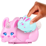 Mattel Polly Pocket 2-in-1-Bunny Fun Schatulle, Spielfigur 