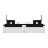 Merten Wippe für Serien-, Doppelwechselschalter- und Doppeltaster-Einsatz, zweiteilige Taste weiß (glänzend), Retail