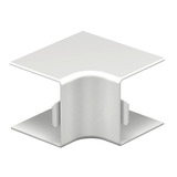 OBO Inneneckhaube zur Richtungsänderung der Wand-Decken-Kanäle WDK HI40040RW, Befestigung/Montage weiß, Retail