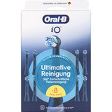  Oral-B iO Ultimative Reinigung 8er, Aufsteckbürste schwarz, Überlegene Plaque-Entfernung