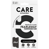 PanzerGlass Fearlessly Fashionable Case, Handyhülle schwarz, Samsung Galaxy S24, QI-kompatibel