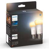 Philips Hue White Ambiance E27, LED-Lampe Doppelpack, ersetzt 60 Watt