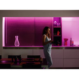 Philips Hue White & Color Ambiance Lightstrip Plus Verlängerung V4 1 Meter, LED-Streifen weiß