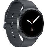 SAMSUNG Galaxy Watch8, Smartwatch grau, 40 mm, LTE, Sport Band S/M