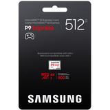 Samsung P9 Express 512 GB microSDXC, Speicherkarte weiß, PCIe Gen3.0x1, NVMe 1.3, SD 7.1, UHS-I