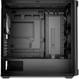 Sharkoon MK4W RGB Strip Generalüberholt, Tower-Gehäuse schwarz, Tempered Glass