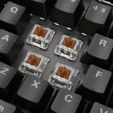 Sharkoon SKILLER SGK20, Gaming-Tastatur schwarz, US-Layout, Huano Brown