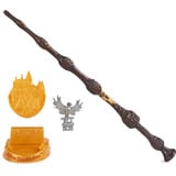 Spin Master Wizarding World Harry Potter - Authentischer Albus Dumbledore Zauberstab, Rollenspiel mit Hogwarts-Halterung