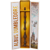 Spin Master Wizarding World Harry Potter - Authentischer Albus Dumbledore Zauberstab, Rollenspiel mit Hogwarts-Halterung