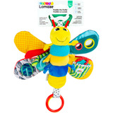 TOMY Lamaze Play and Grow Freddie Glühwürmchen Babyspielzeug mit Beißring und Ringen 
