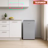 Telefunken CF-33-101-S2, Kühlschrank silber