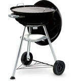 Weber Compact Kettle Ø 47cm, Holzkohlegrill schwarz