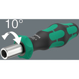 Wera Bit-Satz 838 RA S/4 Christmas 2025, mit Ratschenfunktion schwarz/grün, 1/4", 5-teilig