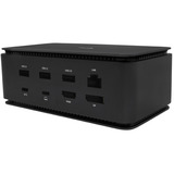 i-tec USB4 Metal Docking Station Dual 4K, Dockingstation HDMI, DP, PD 80 W, mit Ladegerät