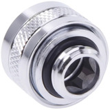 Alphacool Eiszapfen PRO 13mm HardTube Fitting G1/4 - Chrome, Verbindung chrom, 6er Set