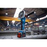 Bosch Professional PRO Akku-Winkelschleifer BITURBO GWS 18V-15 P Professional solo, Ø 125mm blau/schwarz, ohne Akku und Ladegerät, in L-BOXX
