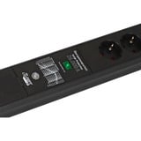 Brennenstuhl Connect Premium-Line WiFi Steckdosenleiste 6-fach schwarz, 3 m Kabel, Smarter Überspannungsschutz