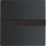 Busch-Jaeger Komfortschalter mit Orientierungslicht, Bewegungsmelder schwarz, Retail