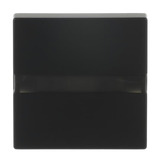 Busch-Jaeger Komfortschalter mit Orientierungslicht, Bewegungsmelder schwarz, Retail