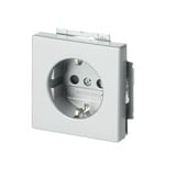 Busch-Jaeger Schutzkontaktsteckdose Einsatz 20 EUCRB-83 aluminium, Retail