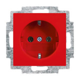 Busch-Jaeger Schutzkontaktsteckdose Einsatz 20 EUC-917 rot, Retail