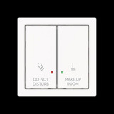 Busch-Jaeger Wippe zwei fach mit Bedruckung DND MUR weiß, Retail