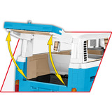 COBI Volkswagen T2b Bus, Konstruktionsspielzeug hellblau/weiß, Maßstab 1:12