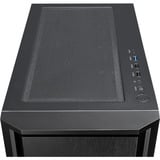 Chieftec AS-02B-TG-OP, Tower-Gehäuse schwarz, Tempered Glass