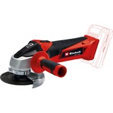 EINHELL Akku-Winkelschleifer TC-AG 18/115 Li-Solo, 18Volt rot/schwarz, ohne Akku und Ladegerät