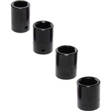 EINHELL Druckluft-Schlagschrauber TC-PW 340 mit Zubehör, Set 10-teilig schwarz/rot, Lösemoment 340 Nm, 1/2"