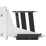 Fractal Design Flex 2 PCIe 4.0 x16 White, Halterung + Verlängerungskabel weiß/schwarz, 19,5cm