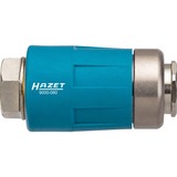 Hazet Sicherheits-Kupplung 9000-060, 1/4" blau, für Druckluftschlauch