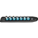 Hazet SmartRail 1/4" Steckschlüssel 850E-SR/7, Außen-Sechsrund, 7-teilig schwarz, E5 - E12, kurz