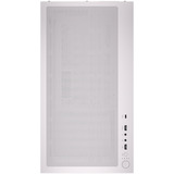 Krux Exo White, Tower-Gehäuse weiß, Tempered Glass x 2