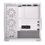 Krux Exo White, Tower-Gehäuse weiß, Tempered Glass x 2
