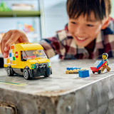 LEGO 60500 City Der LEGO Lieferwagen, Konstruktionsspielzeug 
