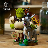 LEGO 72423 Shrek, Esel und Der Gestiefelte Kater, Konstruktionsspielzeug 