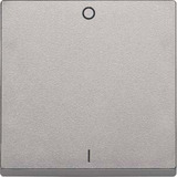 Merten Wippe Kennzeichen 0 und 1 für Wippschalter Einsatz aluminium, Retail