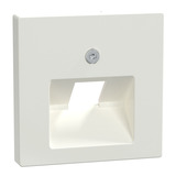 Merten Zentralplatte für Universal-Anschluss-Einsätze, Unterputzmontage, glänzend, Kunststoff weiß (glänzend), Retail