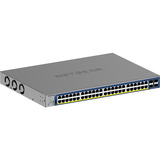 Netgear 48-Port Gigabit PoE+ und PoE++ Smart Switch GS752TXUP 640 W PoE Budget, inkl. 1 Jahres Abonnement von Insight