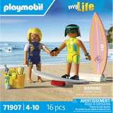 PLAYMOBIL 71907 myLife Kleine Surfschule, Konstruktionsspielzeug 