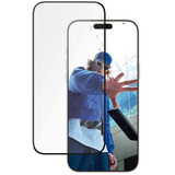 PanzerGlass Ceramic Displayschutz Ultra-Wide Fit, Schutzfolie transparent, iPhone 16 Pro Max, EasyAligner