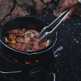 Petromax Holzkohlegrill Atago Black Edition schwarz/edelstahl, Ø 34cm
