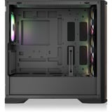 RAIJINTEK AGOS MAX-MS4, Tower-Gehäuse schwarz, Tempered Glass