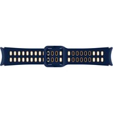 SAMSUNG Extreme Sport Band, Uhrenarmband dunkelblau/orange, 20 mm, M/L, Samsung Galaxy Watch4