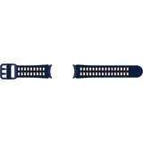SAMSUNG Extreme Sport Band, Uhrenarmband dunkelblau/orange, 20 mm, M/L, Samsung Galaxy Watch4